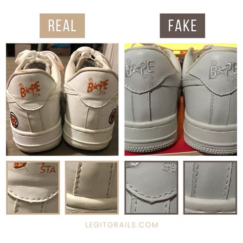 fake bapesta shoes vs real|real and fake bape shoes.